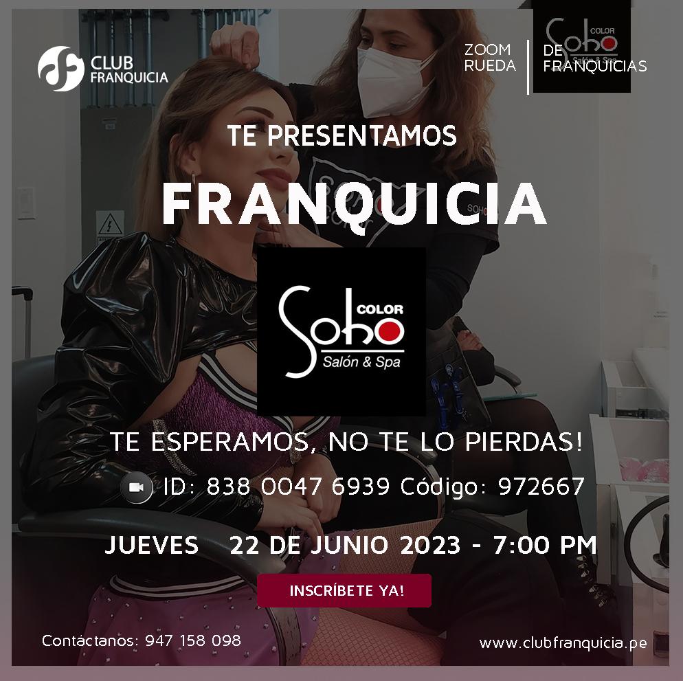 Club Franquicia Perú RUEDA DE FRANQUICIAS SOHO COLOR